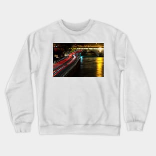 Light Flow To Pont Notre-Dame © Crewneck Sweatshirt